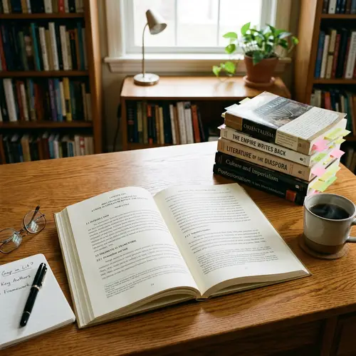 Master's Thesis Literature Review | Structured Academic Study