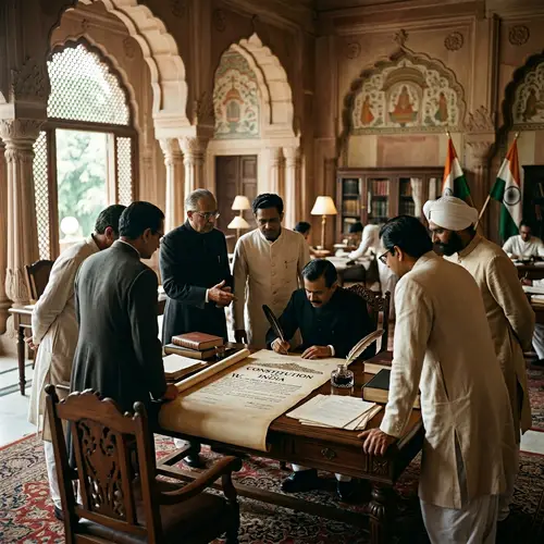 Crafting the Indian Constitution: A Historical Process