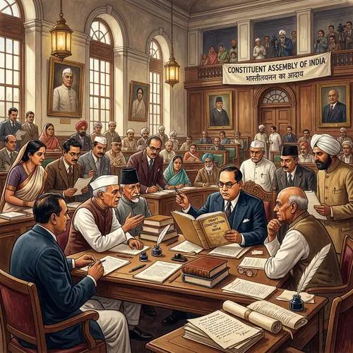 Creation of the Indian Constitution: A Historic Moment