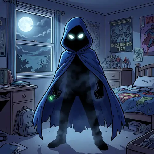 The Phantom: Mysterious 12-Year-Old Superhero