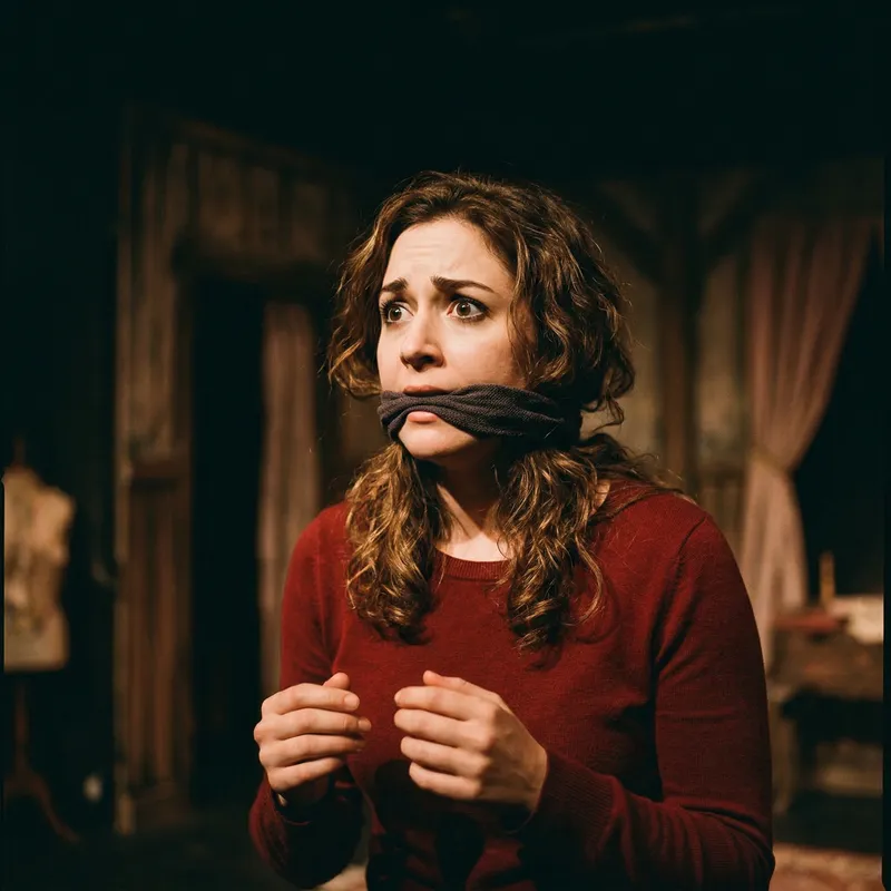 Dramatic Acting Scene with Expressive Emotions