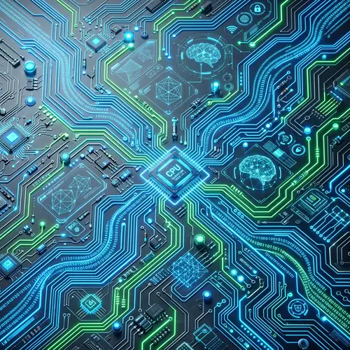 Futuristic Computer Pattern Images