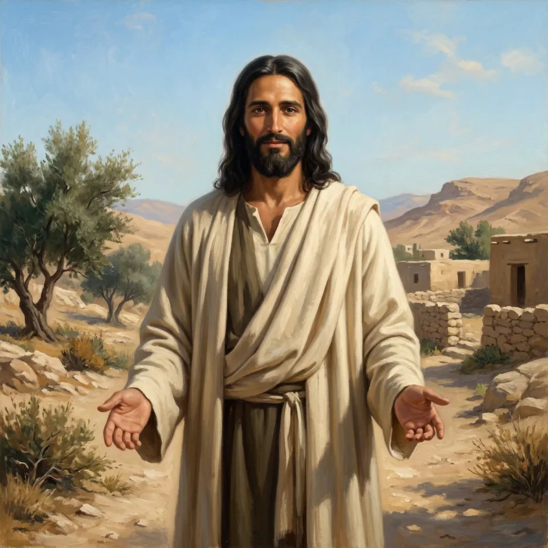 Jesus | Gentle Middle Eastern Religious Figure