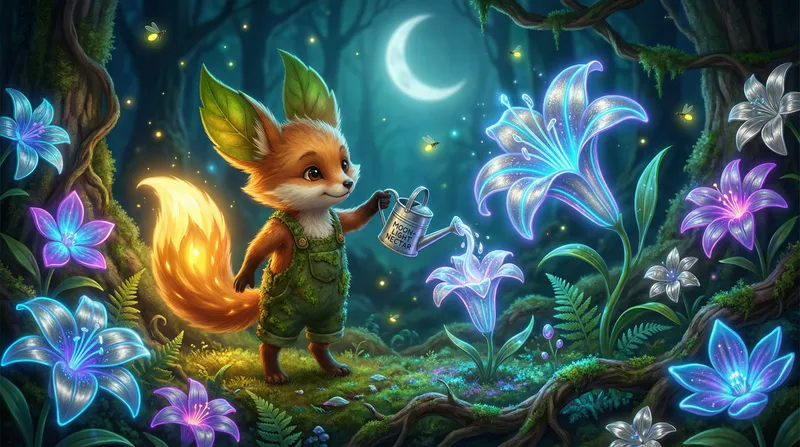 Pip the Magical Gardener: Enchanting Moonlit Garden Pip the Magical Gardener: Enchanting Moonlit Garden