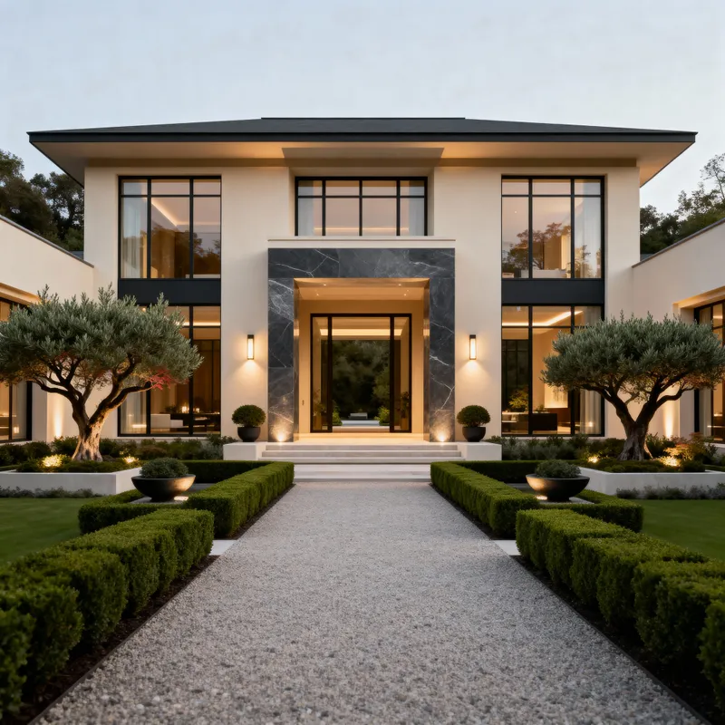 Modern Luxury Home Exterior Design
