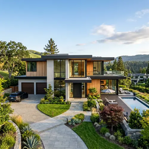 Modern Luxury Home Exterior Design