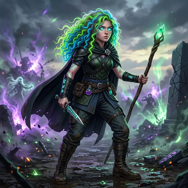 Warrior Witch: Neon Battle in the Supernatural Realm Warrior Witch: Neon Battle in the Supernatural Realm