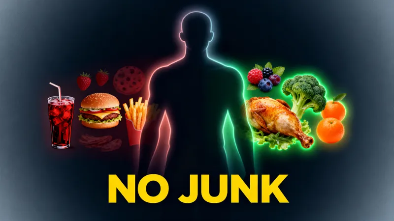 No Junk Food: Choose Healthy Choices