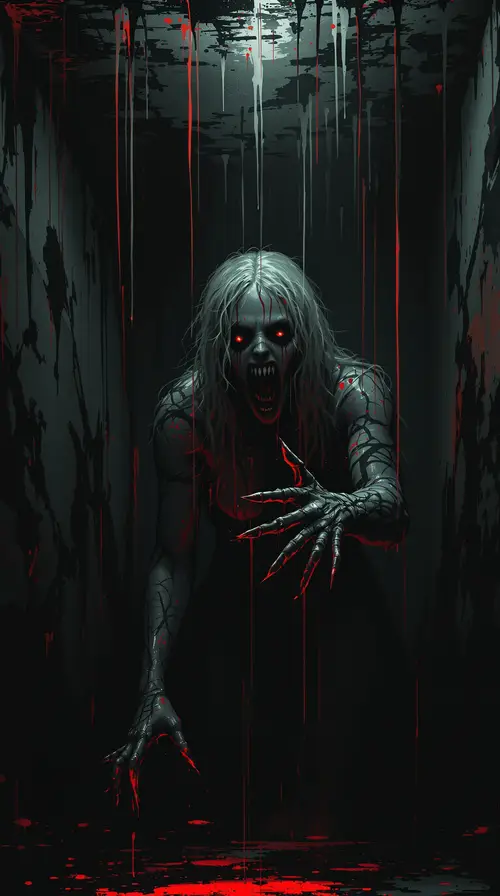 Haunting Spirit Glitch: Distorted Reality Encounter