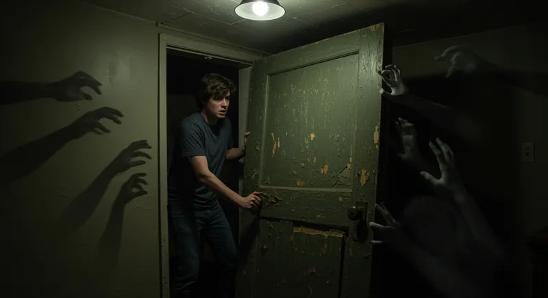 Struggling with a Haunted Basement Door