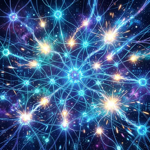 Glowing Neural Network: Anime Sparks of Innovation