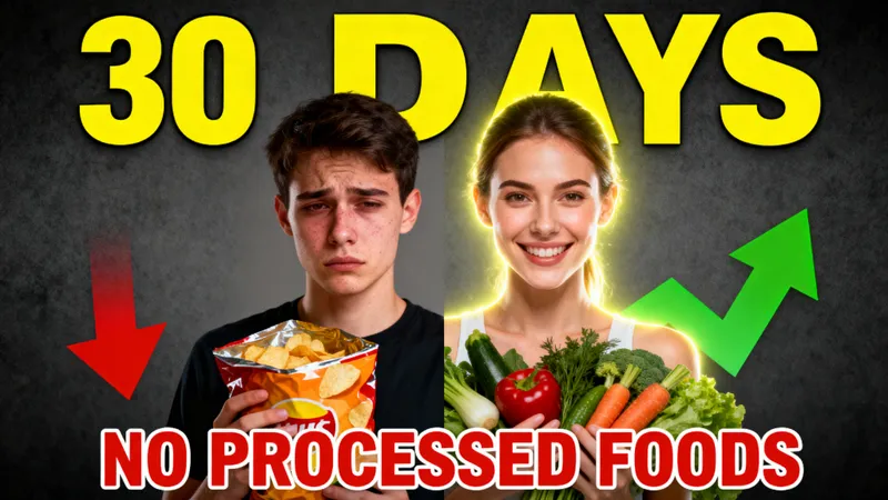 30 Days No Processed Foods Challenge