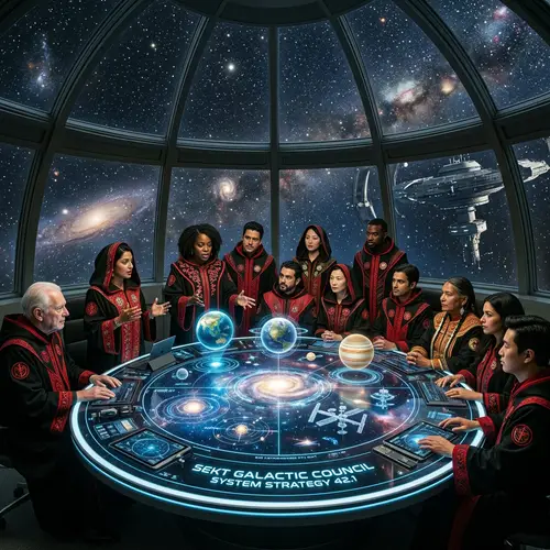 Sekt Galactic Organization Board Members Meeting