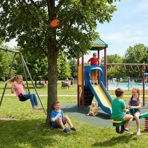 Fun Day at the Park: Slides, Swings & More