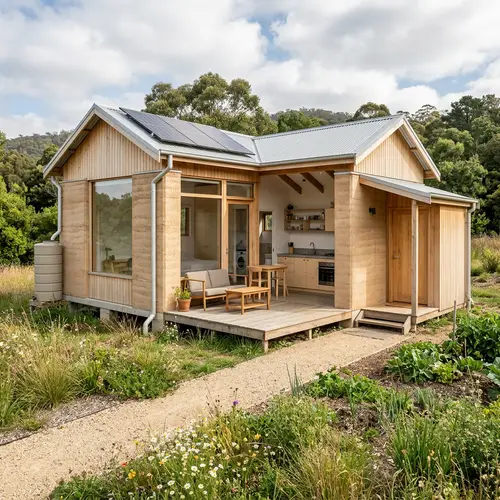 Sustainable 50 Sqm House Design for Low-Income Individuals