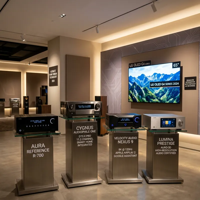 Top AV Receivers for LG OLED TVs in 2024 Top AV Receivers for LG OLED TVs in 2024