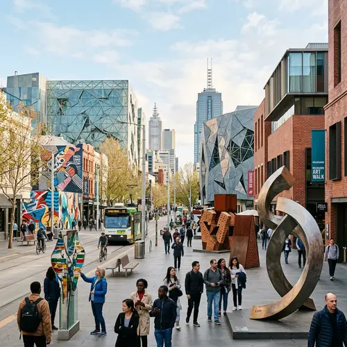 Modern Art in Melbourne: Contemporary Sculptures and Architecture
