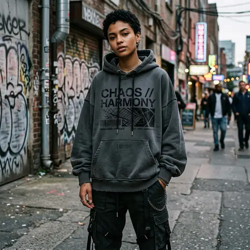 Modern Oversized Unisex Hoodie for Youth Culture