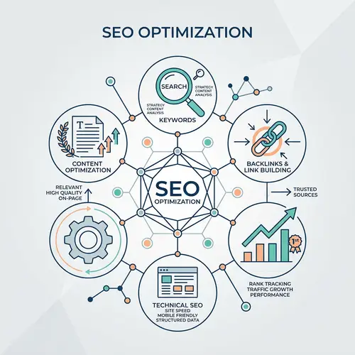 Minimalistic SEO Optimization Design