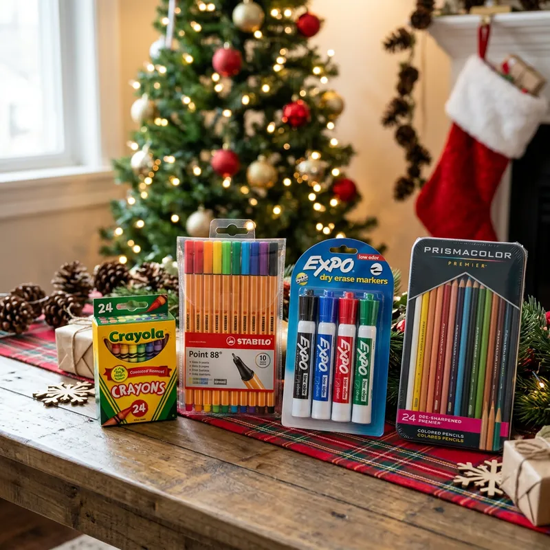 Great Stocking Stuffers: Crayons, Markers & Colored Pencils