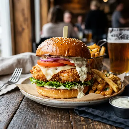 Shrimp Burger Recipe for Seafood Lovers
