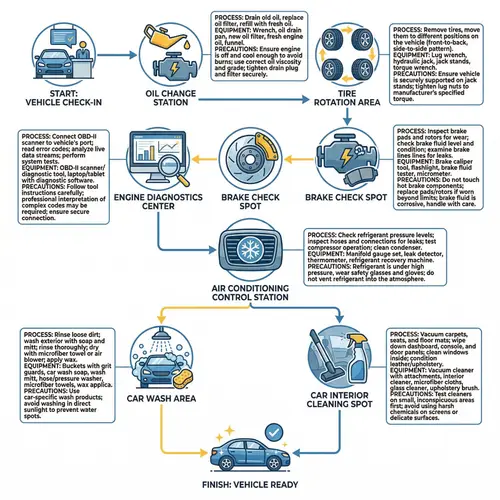Automobile Maintenance Systematic Map for Vehicle Care