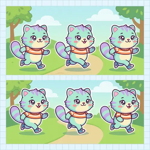 Cute 2D Game Character Inspired by Pet Society
