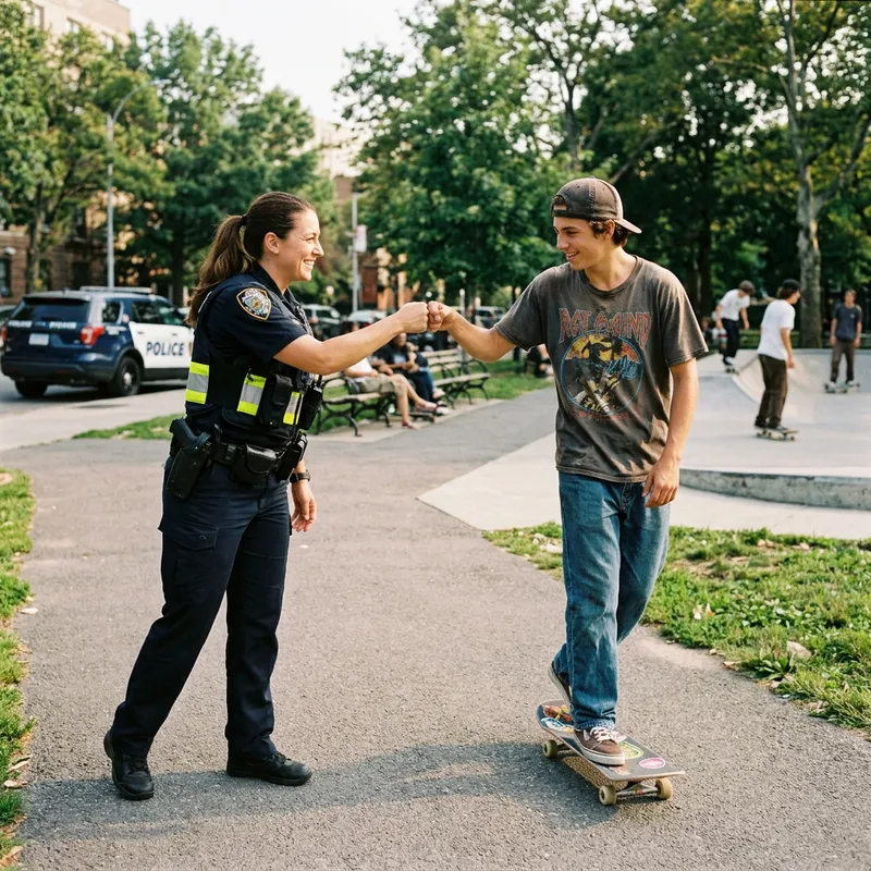 Cool Cop: Letting You Rock with Style