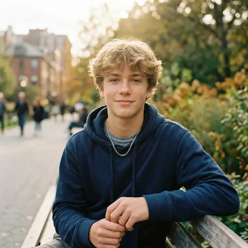 Good-Looking Blonde Boy