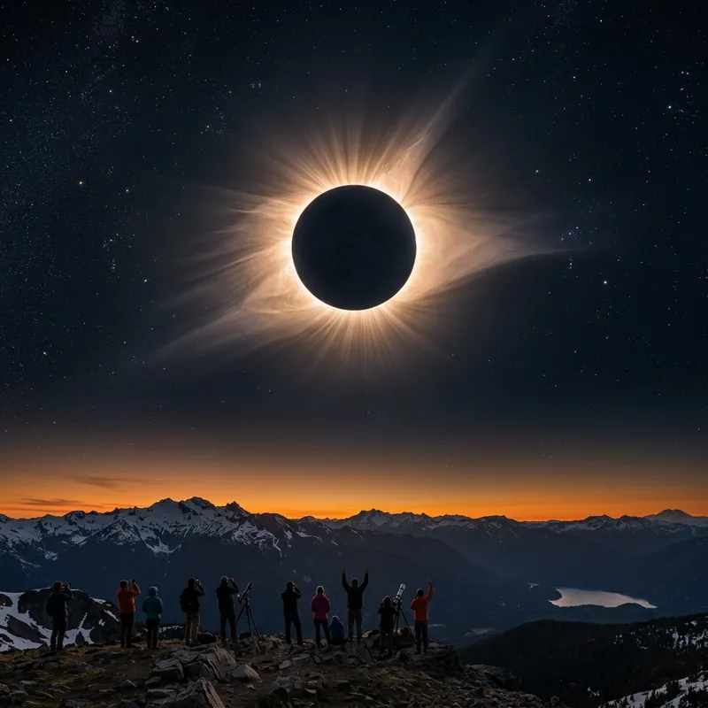 Stunning Solar Eclipse: A Celestial Wonder