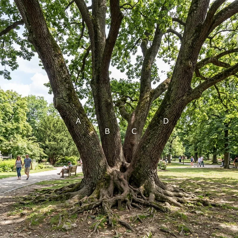 Multi-Trunked Tree: Nature's Unique Beauty Multi-Trunked Tree: Nature's Unique Beauty