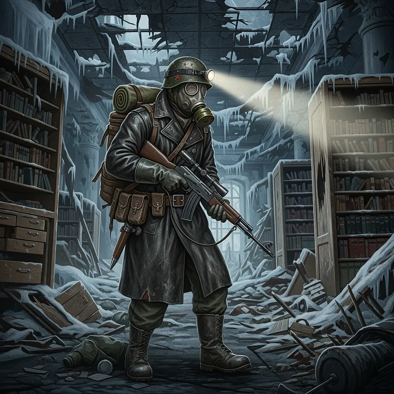 Post-Apocalyptic Art Inspired by Metro 2033