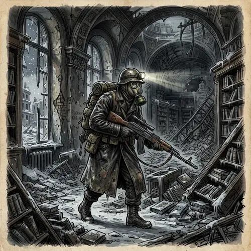 Post-Apocalyptic Art Inspired by Metro 2033