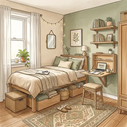 Cozy Small Bedroom Design Ideas on a Budget