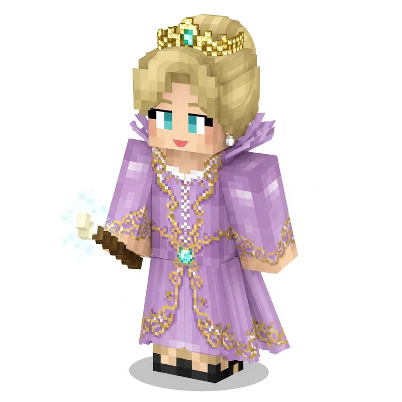 Glinda Minecraft Skin from Wicked