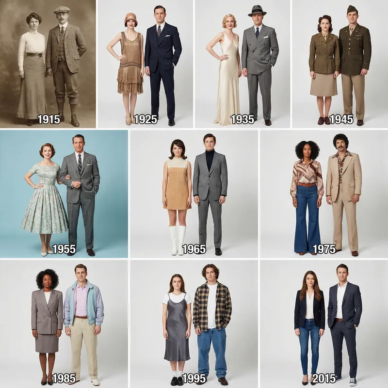 Fashion Evolution 1915-2015: A Century of Trends Fashion Evolution 1915-2015: A Century of Trends