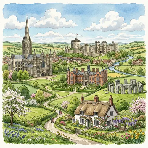 Top 5 Traditional British Landmarks | English Architecture Style