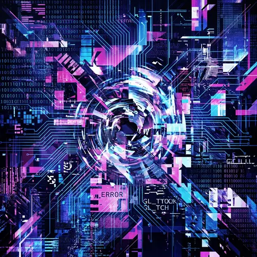 Cyber Culture Abstract Image | N3zk0p