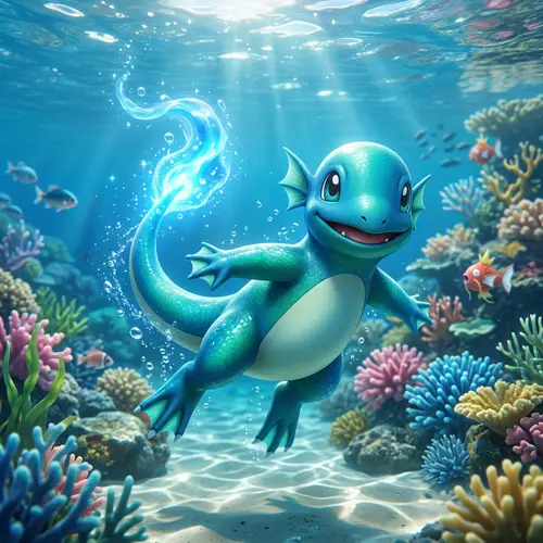 Water-Type Charmander: A Unique Pokémon Variant