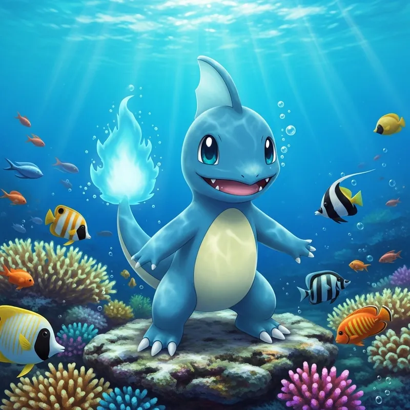 Water-Type Charmander: A Unique Pokémon Variant
