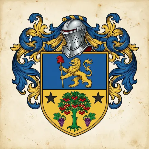Italian Heraldic Coat of Arms for Cieri Family