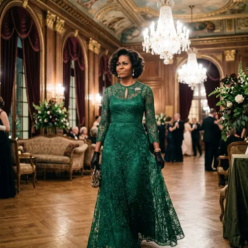 Kate Middleton in Elegant Vintage Ballroom Attire