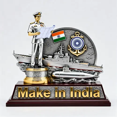 Indian Navy Trophy Design for Naval Constructors