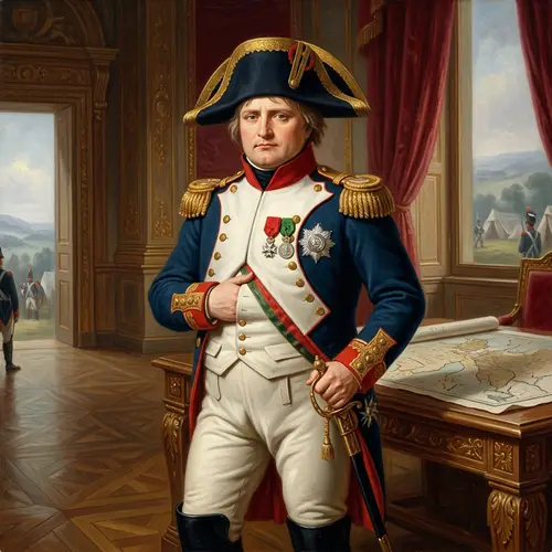 Napoleon Bonaparte in French Military Uniform