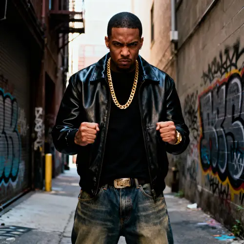 Tough Gangster Rapper: The Ultimate Tough Image