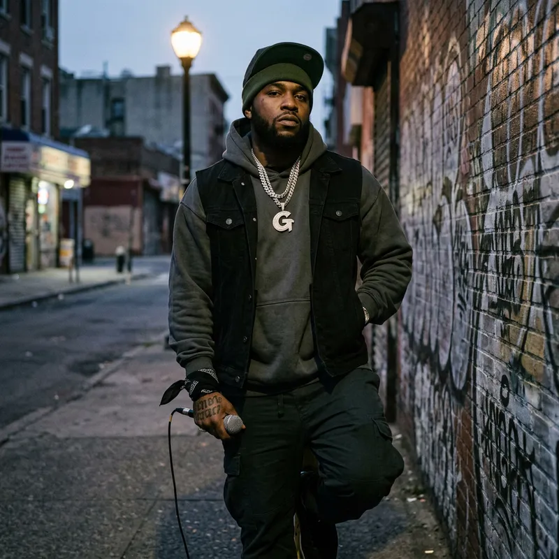 Tough Gangster Rapper: The Ultimate Tough Image