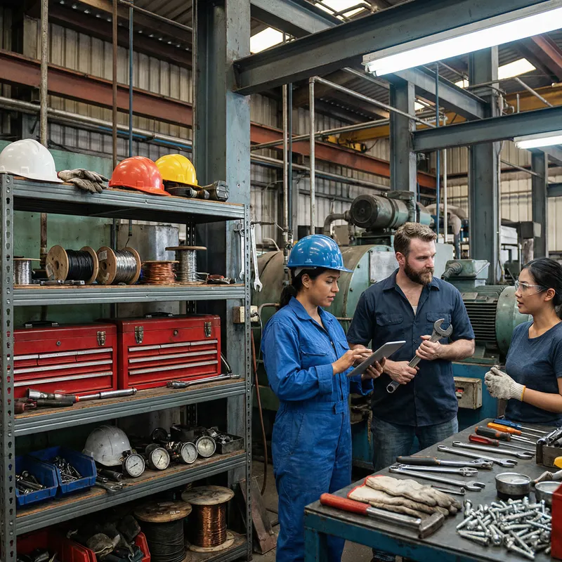 Industrial Repair and Maintenance Materials for Service Companies