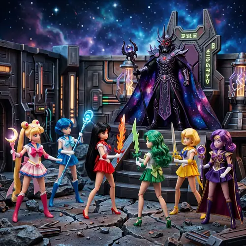 Magical Doll Battle: Realistic Showdown Against Space Emperor