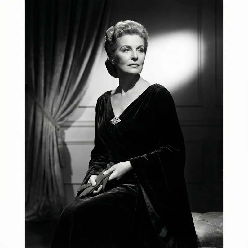 Elegant Glamour Portraits with Dramatic Lighting