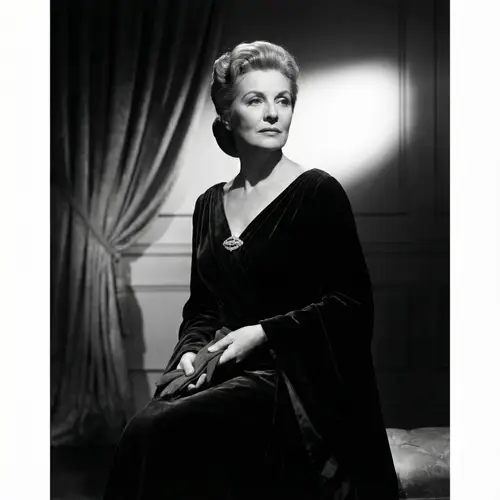 Elegant Glamour Portraits with Dramatic Lighting